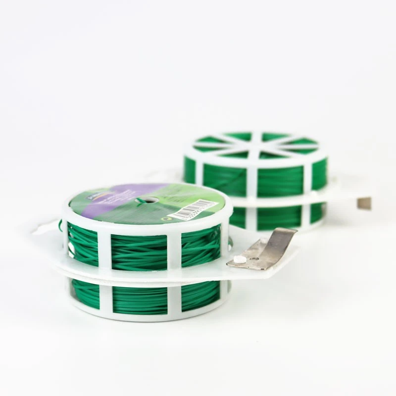 Plastic Coated Garden Twist Tie With Integrated Cutter suppliers
