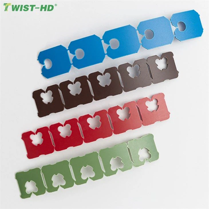 Factory Supplier Cheap Price Plastic Sealing Clipbands Food Bag Closure Bread Clip