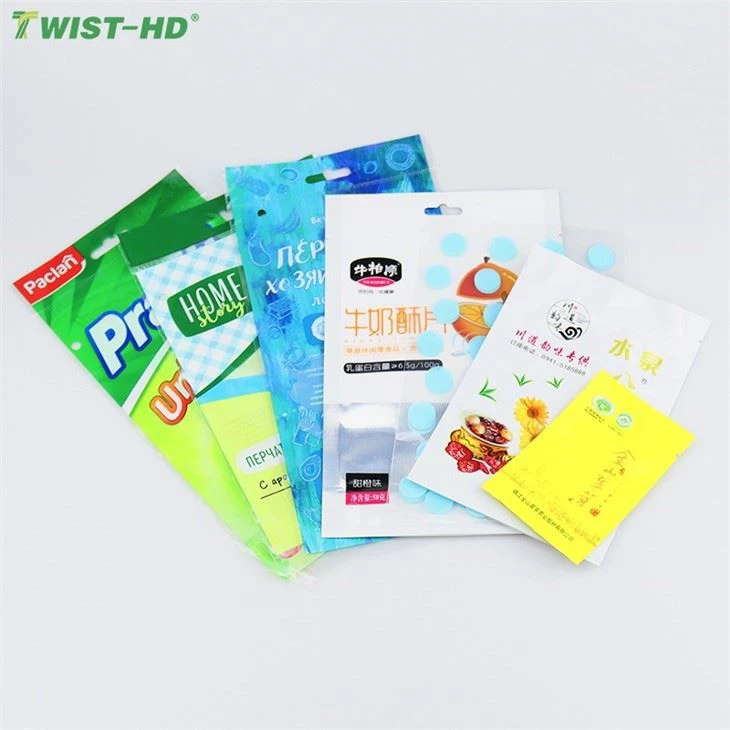 Food Packaging Zip Standable Bags